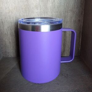 Purple Double Insulated Coffee Mug